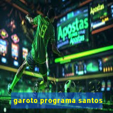 garoto programa santos